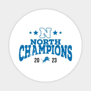 nfc north champions - detroit lions Magnet
